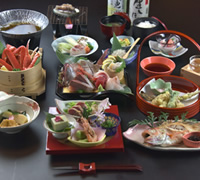 蟹・鮑・のどぐろ付　三大味覚会席プラン