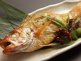 【HP限定！土曜日お得】2食付◆焼き魚は 『のどぐろ』 お刺身の魚は 『自分で選ぶ』 選魚会席♪